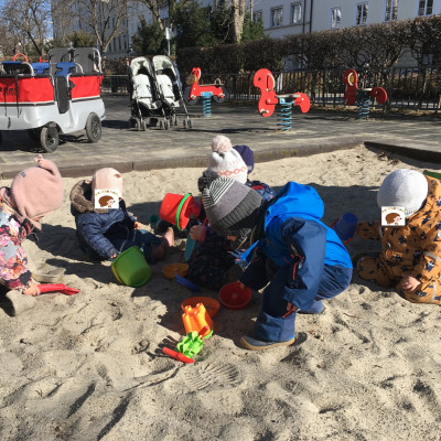 Spaß auf dem Spielplatz